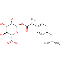 CAS:115075-59-7 | BICL4117 | (R,S)-Ibuprofen-acyl-beta-D-glucuronide