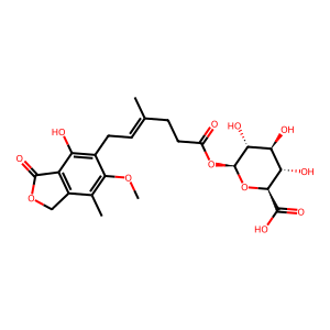 CAS:99043-04-6 | BICL4132 | Mycophenolic acid acyl-βeta-D-glucuronide