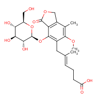 CAS:55533-52-3 | BICL4133 | Mycophenolic acid beta-D-glucopyranoside