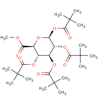 CAS: 86448-91-1 | BICL4142 | Methyl 1,2,3,4-tetra-O-pivaloyl-beta-D-glucopyranosyluronate
