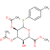 CAS:  | BICL4148 | Methyl (4-methylphenyl 2,3-di-O-acetyl-1-thio-D-glucopyranosid)uronate