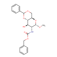 CAS: 60076-41-7 | BICL4156 | Methyl 4,6-O-benzylidene-2-benzyloxycarbonylamino-2-deoxy-alpha-D-glucopyranoside