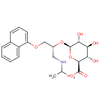CAS: 58657-79-7 | BICL4189 | (R)-Propranolol-O-beta-D-glucuronide