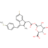 CAS: 59973-78-3 | BICL4198 | Sulindac sulfide-acyl-beta-D-glucuronide