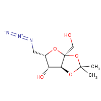 CAS: 126210-25-1 | BICL4222 | 6-Azido-6-deoxy-2,3-O-isopropylidene-alpha-L-sorbofuranose