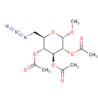 CAS: 21893-05-0 | BICL4233 | Methyl 2,3,4-tri-O-acetyl-6-azido-6-deoxy-alpha-D-glucopyranoside