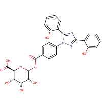 CAS: 1233196-91-2 | BICL4292 | Deferasirox acyl-beta-D-glucuronide