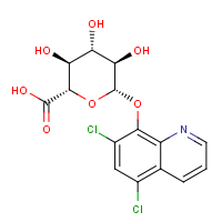 CAS: 40951-47-1 | BICL4298 | 5,7-Dichloro-8-hydroxyquinoline beta-D-glucuronide, Min.