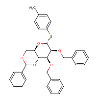 CAS: 922523-12-4 | BICL4304 | 4-Methylphenyl 2,3-di-O-benzyl-4,6-O-benzylidene-1-thio-alpha-D-mannopyranoside, Min.