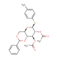 CAS: 219518-20-4 | BICL4353 | 4-Methylphenyl 2,3-di-O-acetyl-4,6-O-benzylidene-1-thio-beta-D-glucopyranoside