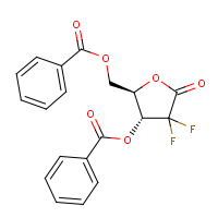 CAS: 122111-01-7 | BICL4377 | 3,5-Di-O-benzoyl-2-deoxy-2,2-difluoro-D- erythro-pentonic acid gamma-lactone