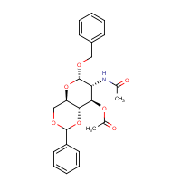 CAS: 13343-64-1 | BICL5019 | Benzyl 2-acetamido-3-O-acetyl-4,6-O-benzylidene-2-deoxy-alpha-D-glucopyranoside