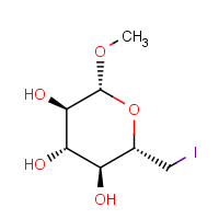 CAS:291542-65-9 | BICL5054 | Methyl 6-deoxy-6-iodo-beta-D-glucopyranoside