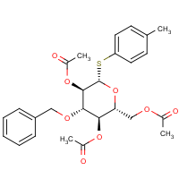 CAS:959153-39-0 | BICL5055 | 4-Methylphenyl 2,4,6-tri-O-acetyl-3-O-benzyl-1-thio-beta-D-glucopyranoside