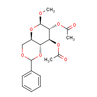 CAS:20750-01-0 | BICL5063 | Methyl 2,3-di-O-acetyl-4,6-O-benzylidene-beta-D-glucopyranoside