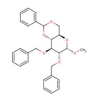 CAS:13225-19-9 | BICL5064 | Methyl 2,3-di-O-benzyl-4,6-O-benzylidene-alpha-D-glucopyranoside