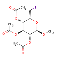 CAS: 7511-38-8 | BICL5065 | Methyl 2,3,4-tri-O-acetyl-6-deoxy-6-iodo-beta-D-glucopyranoside