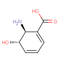 CAS:38127-17-2 | BICR105 | (5S,6S)-6-amino-5-hydroxycyclohexa-1,3-dienecarboxylic acid