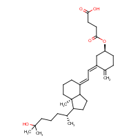 CAS:69511-19-9 | BICR433 | 25-Hydroxyvitamin D3 3-Hemisuccinate