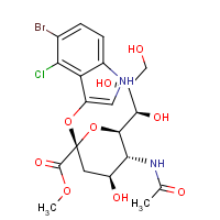 CAS:  | BICS0104 | 5-Bromo-4-chloro-3-indolyl alpha-D-N-acetylneuraminic acid methyl ester