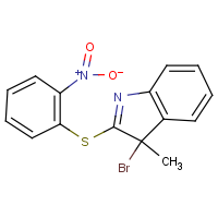 CAS:27933-36-4 | BIM105 | 2-(2'-Nitrophenylsulphanyl)-3-methyl-3-bromoindolenine