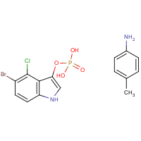 CAS: 6578-06-9 | BIMB1004 | 5-Bromo-4-chloro-3-indolyl phosphate p-toluidine salt