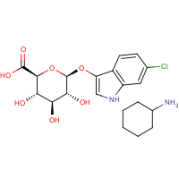CAS:138182-20-4 | BIMB1027 | 6-Chloro-3-indolyl-beta-D-glucuronic acid cyclohexylammonium salt