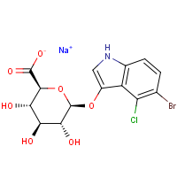 CAS:129541-41-9 | BIMB1121 | 5-Bromo-4-chloro-3-indolyl-beta-D-glucuronic acid sodium salt
