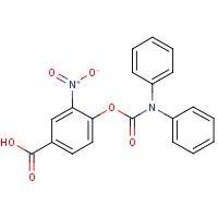 CAS:10556-88-4 | BIN0418 | 2-Nitro-4-carboxyphenyl-N,N-diphenyl carbamate