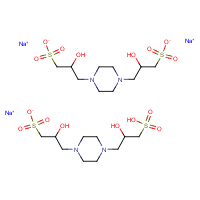 CAS:108321-08-0 | BIP0709 | Piperazine-N,N'-bis(2-hydroxypropanesulphonic acid)sesquisodium salt