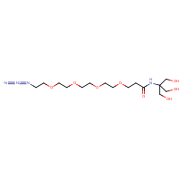 CAS:  | BIPG1098 | 3-(2-{2-[2-(2-Azido-ethoxy)-ethoxy]-ethoxy}-ethoxy)-N-(2-hydroxy-1,1-bis-hydroxymethyl-ethyl)-propio