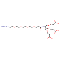 CAS:  | BIPG1099 | Azido-PEG4-Amido-tri-(carboxyethoxymethyl)-methane