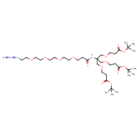 CAS:  | BIPG1102 | 3-[2-[3-(2-{2-[2-(2-Azido-ethoxy)-ethoxy]-ethoxy}-ethoxy)-propionylamino]-3-(2-tert-butoxycarbonyl-e