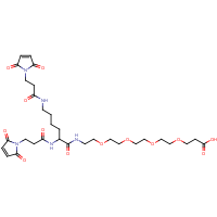 CAS:  | BIPG1239 | Bis-Mal-Lysine-PEG4-acid