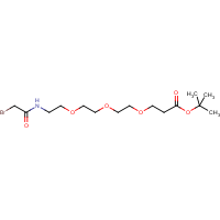 CAS:  | BIPG1319 | Bromoacetamido-PEG3-t-Butyl Ester