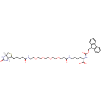 CAS:  | BIPG1393 | Fmoc-Lys (biotin-PEG4)-OH