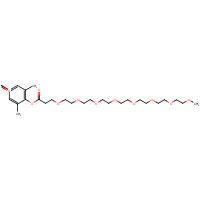CAS:  | BIPG1424 | (4-formyl-2,6-dimethylphenol)-m-PEG8-acid ester