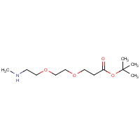CAS:  | BIPG1539 | Methylamino-PEG2-t-butyl ester