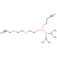 CAS:  | BIPG1737 | Propargyl-PEG3-1-O-(b-cyanoethyl-N,N-diisopropyl)phosphoramidite