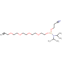 CAS:  | BIPG1738 | Propargyl-PEG5-1-O-(b-cyanoethyl-N,N-diisopropyl)phosphoramidite