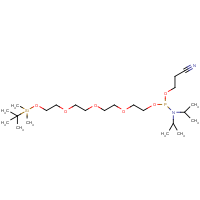 CAS:  | BIPG1792 | TBDMS-PEG5-1-O-(b-cyanoethyl-N,N-diisopropyl)phosphoramidite