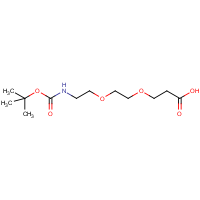 CAS: 1365655-91-9 | BIPG1800 | t-Boc-N-amido-PEG2-acid