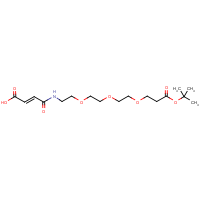 CAS: | BIPG1830 | (E)-3-(t-Butoxy-PEG3-ethylcarbamoyl)acrylic acid