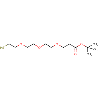CAS:  | BIPG1843 | Thiol-PEG3-t-butyl ester