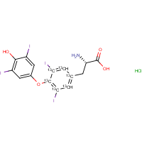 CAS:  | BISC1052 | L-Thyroxine-[L-Tyr-ring-13C6] hydrochloride