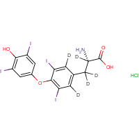 CAS:  | BISC1053 | L-Thyroxine-[L-Tyr-2H5] hydrochloride