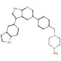 CAS: 1229582-33-5 | BISN0232 | 3-(1H-Indol-5-yl)-5-(4-((4-methylpiperazin-1-yl)methyl)phenyl)-1H-pyrrolo[2,3-b]pyridine