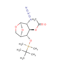 CAS: 186967-38-4 | BISY006 | 3-O-Acetyl-1,6-anhydro-2-azido-2-deoxy-4TBDMS-beta-D-glucopyranose