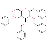 CAS: 87470-70-0 | BISY020 | Phenyl 2,3-di-O-benzyl-4,6-O-benzylidene-1-thio-beta-D-glucopyranoside