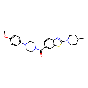 CAS: 906258-69-3 | BUP09333 | Anisole-piperazine-methanone-benzothiazole-p-methylpiperidine